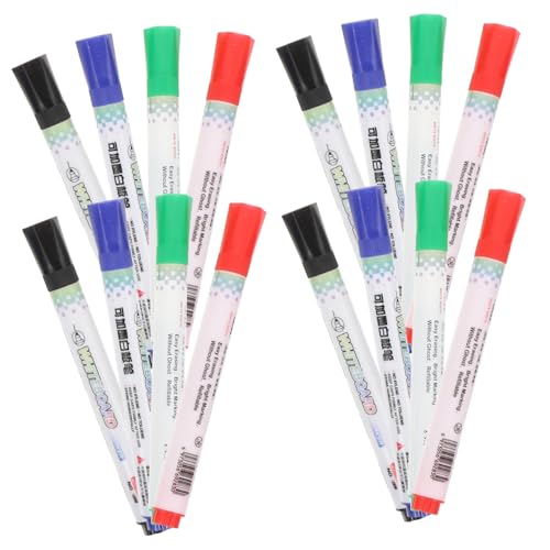 STOBOK 20 Stück Schulmarkierungsstifte Für Klassenzimmer Whiteboard Marker Kunststoff Schule Whiteboard Marker Bürobedarf von STOBOK