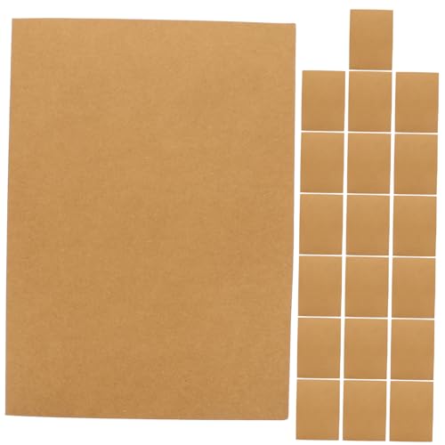 STOBOK 20St Aktenordner aus Papier für das Büro Pergamentpapier Hängemappe im Letter-Format Kraft Ordner umschläge notizzettel Dokumentenordner aus Kraftpapier Aktenordner aus Kraftpapier von STOBOK