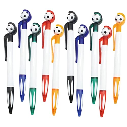 STOBOK 20St Fußball Kugelschreiber Stifte für Studenten schwarze Kugelschreiber Sportbleistifte ballpoint pen kugleschreiber Schreibstifte für das Büro Kugelschreiber für Plastik von STOBOK