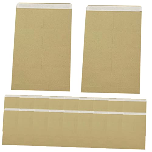 STOBOK 20St Papiertaschen fürs Büro buchumschlag buchumschläge folders document folder cartape Aufbewahrungstaschen Dokumententasche Umschläge für das Büro Papiertaschen für die Schule von STOBOK