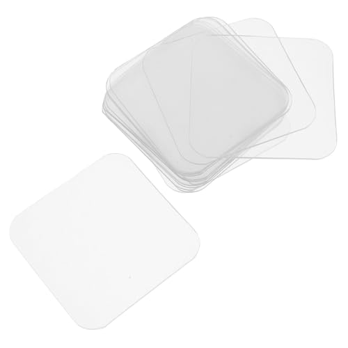 STOBOK 20st Transparentes Doppelseitiges Klebeband Klebstoffe Abnehmbare Klebepads Klebefixierer Doppelseitig Klebepads Doppelseitig Doppelseitige Aufkleber Kleine Klebepads Nano Kleber von STOBOK