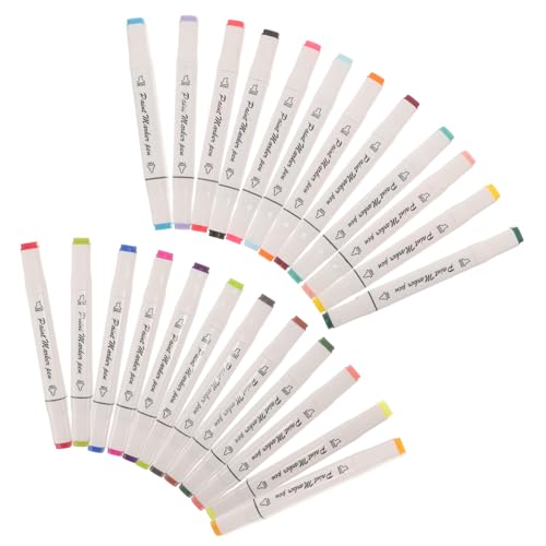 STOBOK 24 Teiliges Marker Set Auf Wasserbasis Farbstift Waschbare Farbe Aquarellfarbe Kunstbedarf Zeichnung Aquarell Marker Farbmarker Aquarell Marker Set Zeichnung von STOBOK