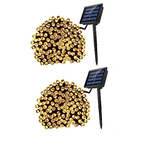 STOBOK 2Sätze LED Solar mit Warmweißen Leds für Garten und Outdoor Dekoration Automatischer Lichtsensor für Partys und Festliche Anlässe STOBOK 2Sätze LED Solar mit Warmweißen Leds für Garten und Outdoor Dekoration Automatischer Lichtsensor für Partys und Festliche Anlässe von STOBOK