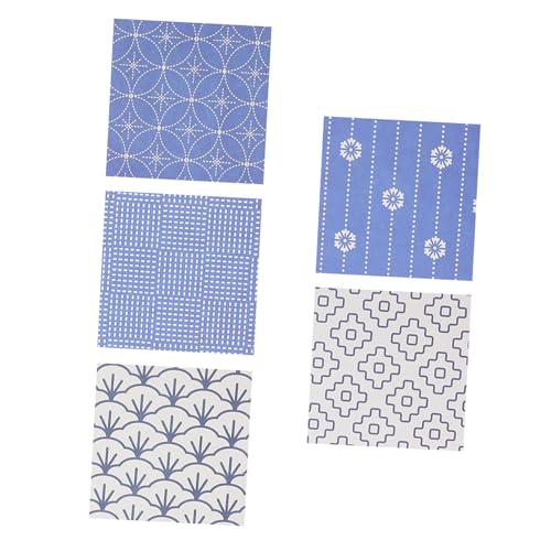 STOBOK 2St Haftnotiz Vinyl Scrapbook-Aufkleber Sammelalbum Scrapbooking-Zubehör doppelt bastelmaterial für bastelsets für craft paper Notizblock Scrapbook-Papierblock Blue von STOBOK