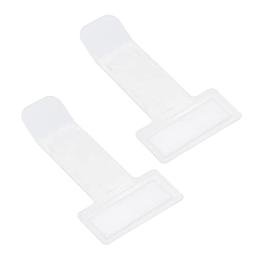 STOBOK 2St Ticket-Clip klebeband doppelseitig double sided tape notenhalter doppelseitigen klebeband klebebänder doppelseitig fensterklemme fensterclip Rechnung Clip Tickethalter-Clip von STOBOK