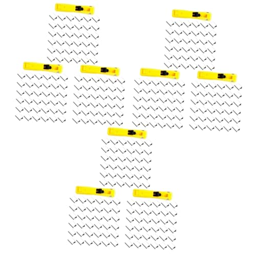 STOBOK 3 Sätze Ersatzklemme Für Drücker Clip Stift Crimpwerkzeug Büroklammer Kabel Papier Automatischer Draht Einziehbar Enge Bindemittel Inhaber Spender Zange Rostfreier Stahl von STOBOK