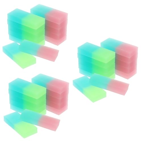 STOBOK 3 Sätze Farbverlaufsradierer Trocken Abwischbarer Radiergummi Tier-radiergummis Gel Erasers for Süße Radiergummis Ästhetische Radiergummis Coole Radiergummis Pvc 12 Stück * 3 von STOBOK