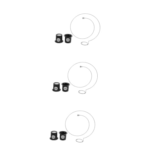 STOBOK 3 Sätze Lupenwerkzeug Augenlupe Münzlupe Juwelier-Lupe Experimentelle Werkzeuge Juwelierlupe Lupen Für Juweliere Schmucklupe Uhrenreparaturwerkzeuge Uhrmacherlupe Glas 3 Stück * 3 von STOBOK