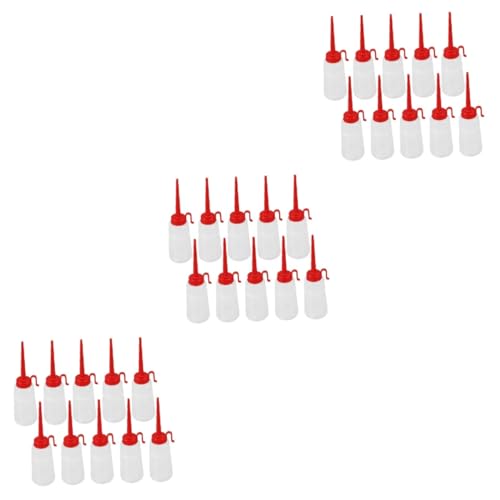 STOBOK 3 Sätze Nähmaschinenöler Farbspritzflaschen Öl-tropfflasche Nähmaschinenölflasche Plastikölflasche Nähölflasche Für Nähmaschine Behälter Für Ölkessel Wiederverwendbar 10 Stück * 3 von STOBOK