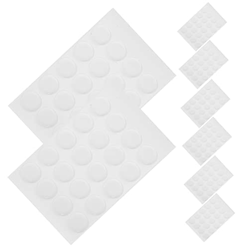 STOBOK 300St doppelseitiges Klebeband Etiketten Aufkleber Wandkleber all purpose glue klebeband doppelseitig schallschutzplatten schaumstoffplatte Klebepunkte klebriger Punkt Transparent von STOBOK