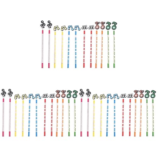 STOBOK Bleistifte Mit Radiergummis 36 Stück Musiknotation Musiksymbol Musiknote Holzzeichnung Bunte Holzgeschenke In Großen Mengen Musikgeschenke Für Notizbuch Kinder Zeichnen Bleistifte von STOBOK