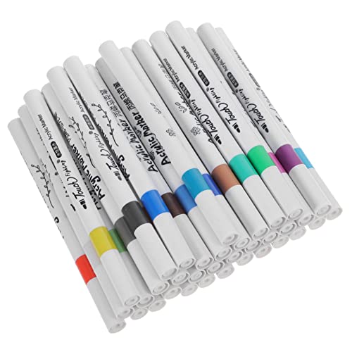 STOBOK 36St Acrylmarker schreibkladde stempelstifte für marker pen holzstift skizzenstifte Zeichnen von Acryl-Markierungsstiften Zeichnen mit Acrylfarbenstiften Farbstifte Plastik von STOBOK