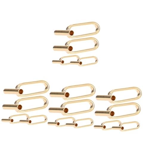 STOBOK 4 Sätze Broschenkonverter Diy Kleidung Brosche Konverter Ansteckblume Korsage Anstecknadel Stifte Brosche Für Kleidung Stecker Karabiner Golden Rostfreier Stahl 4 Stück * 4 von STOBOK