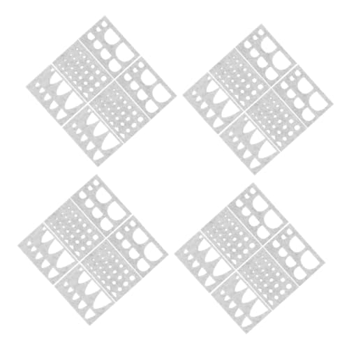 STOBOK 4 Sätze Stochern Spaß Vorlage Filz Bastelset Bastelset Kit-Puppen Sahneständer Wollform Filzapplikationsform DIY-nadelfilz-applikationsform Chemiefaser Aus Wolle 6 Stück * 4 von STOBOK