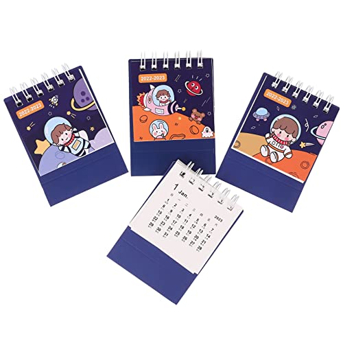 STOBOK 4 Stück „Jahr Des Kaninchens“ Mini Tischkalender Staffelei Flip Kalender Mini Kalender Kleiner Kalender 2022 Wandkalender Whiteboard Kalender Digitaler Kalender Büro von STOBOK