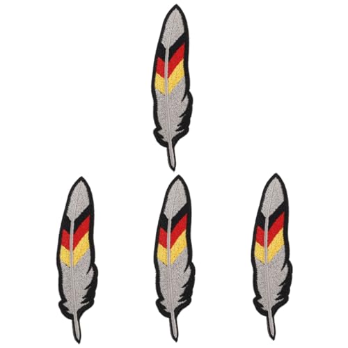 STOBOK 4 Stück Armband-rucksack-patch Schweizerisch Flaggenpatch Aufnäher Mit Deutschland-flagge Deutschland-flagge-applikation Zarter Haken- Und Schlaufenaufnäher Hut Zubehör Polyester von STOBOK