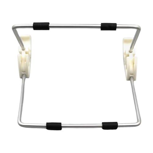 STOBOK 4 Stück Kleiner Whiteboard-Ständer abnehmbarer Tablet Halter Klassenzimmer-Whiteboard Büro Zubehör Schreibtisch Staffelei große weiße Tafel Plattenständer Aluminiumlegierung Silver von STOBOK