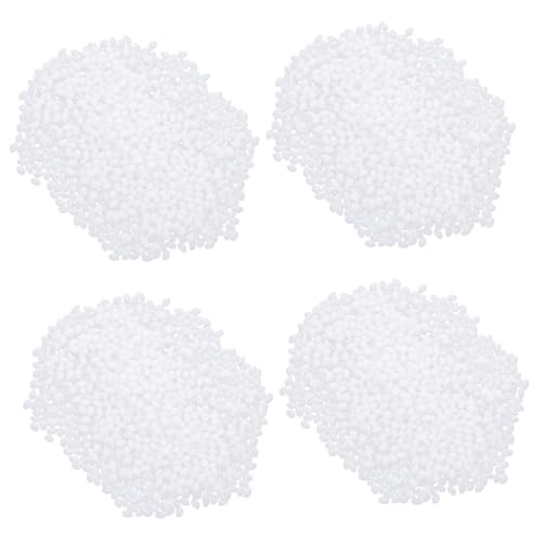 STOBOK 4 Tlg 1 Thermoplastisches Kristall Ton Set Schaumstoffband Polyfill Füllung Fake Para Puff Lufttrocknende Tonperlen Formbare Polymorph Pellets Polymerschaumplatte von STOBOK