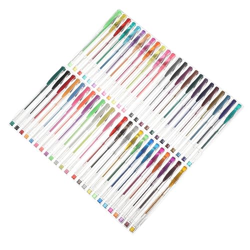 STOBOK 48St farbiger Signaturstift Zeichenstifte Tintenstifte Kunststifte gelstifte gel schreibstifte Pinsel kugelschreiber Studenten Gelschreiber farbige Schreibstifte Plastik Colorful von STOBOK