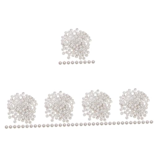 STOBOK 5 Sätze 5 Sets Diamantperlen Strassperlen Für Armbänder Strassperlen Schmuckherstellungszubehör Perlen Für Die Herstellung Von Armbändern Kleine Perlen Für 100 Stück * 5 von STOBOK