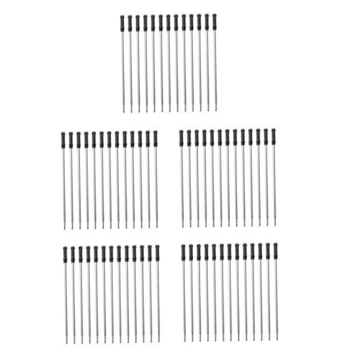 STOBOK 5 Sätze 5 Sets Kugelschreiber Nachfüllung Kugelschreiber Tinten Nachfüllung Cross Stift Nachfüllung Ersatz Stift Nachfüllung Stift Nachfüllungen Für Perlenstifte 50 Stück * 5 von STOBOK