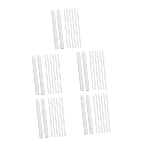 STOBOK 5 Sätze 5 Sets Löschbare Whiteboard Marker Kreidemarker Feine Spitze Weiße Marker Permanente Marker Löschbare Spiegelmarker Whiteboard Marker Wasserbasierte 20 Stück * 5 von STOBOK