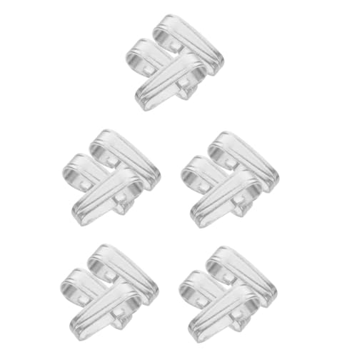 STOBOK 5 Sätze 5 Sets Schmuckclips Für Halsketten Charm Halsketten Klemmbügel Für Anhänger Schmuck Reparaturset Zangen Für Die Schmuckherstellung Klemmbügel 3 Stück * 5 von STOBOK