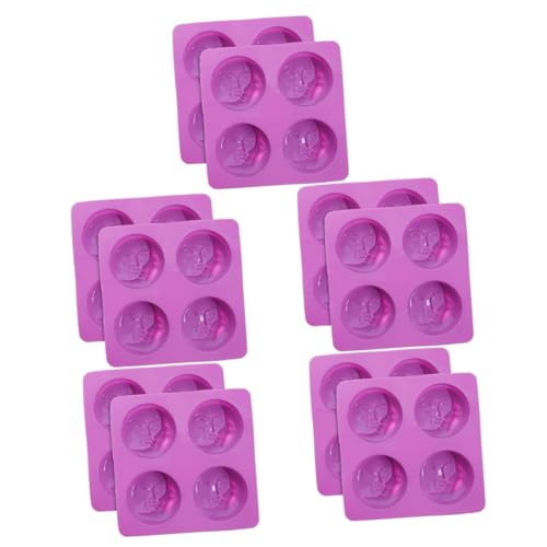 STOBOK 5 Sätze 5 Sets Seifenformen Seifenherstellungs Sets Mond Süßigkeiten Bienen Zum Dekorieren Von Kuchen Keksformen Schokoladenformen Silikon DIY Zubehör 2 Stück * 5 von STOBOK