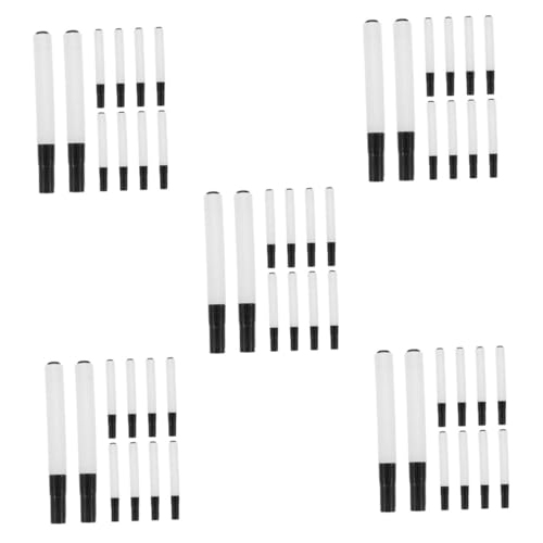 STOBOK 5 Sätze Leere Hülle Des Tafelstifts Farbstifte Für Whiteboard Zeichenstift Whiteboard-marker Marker Auf Wasserbasis Marker Kleinkind Schulbedarf Kreidestift Plastik 10 Stück * 5 von STOBOK