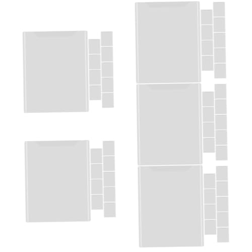 STOBOK 5 Sätze Transparenter Ordner Organisator Der Papieraufbewahrung Dokument Papierbehälter Schicke Dokumentdateien Transparenter Papieraufbewahrungshalter Bürobedarf Pp 10 Stück * 5 von STOBOK