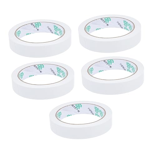 STOBOK 5 Stk Klebeband aus Kraftpapier Kraftband sicheres Packband braunes Papierband wasserdichtes klebeband befestigungsband wasserfreie Papierklebebänder Verpackungsklebeband Weiß von STOBOK