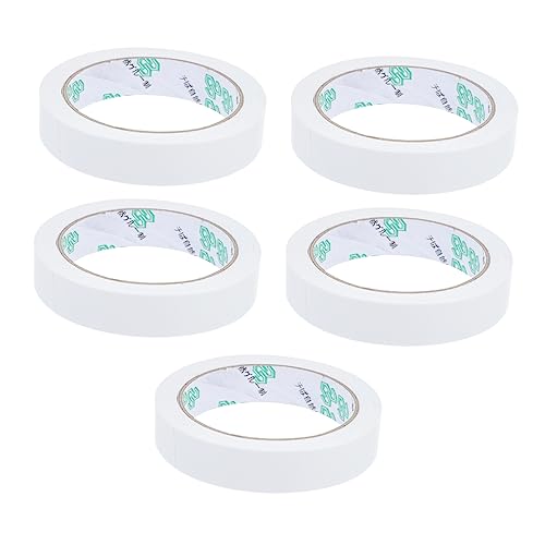 STOBOK 5 Stk Klebeband aus Kraftpapier wasserdichtes Band wasserdichtes Klebeband Spender Etikett packing tape paketband wasserdichtes Kartonklebeband abdichtendes Papierband Weiß von STOBOK