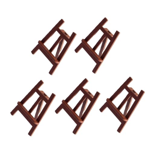 STOBOK 5 Stück Miniatur Staffeleien Aus Holz Miniatur Staffeleien Tafel Mini Möbel Für Puppenhaus Staffelei Für Tischplatte Staffelei Dekorationen Kinderstaffelei Mini STOBOK 5 Stück Miniatur Staffeleien Aus Holz Miniatur Staffeleien Tafel Mini Möbel Für Puppenhaus Staffelei Für Tischplatte Staffelei Dekorationen Kinderstaffelei Mini von STOBOK