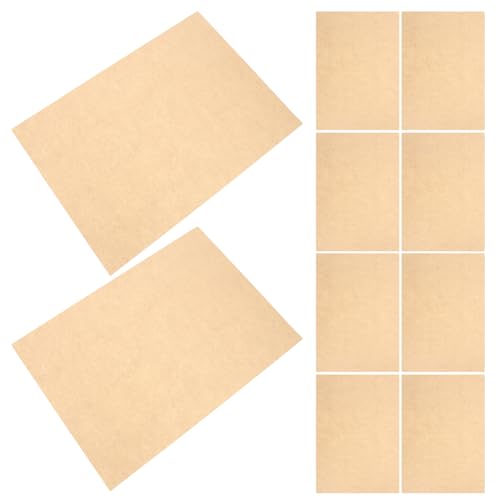 STOBOK 50er-pack A4 Leichtes Papier Retro Pergamentpapier 90g Zum Schreiben Briefpapier von STOBOK