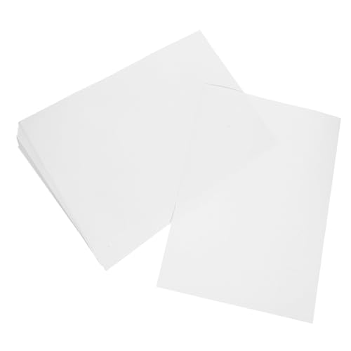 STOBOK 50 Blatt Weißes Druckzubehörpapier Papier Zum Drucken Von Papier Für Drucker Fotopapier von STOBOK