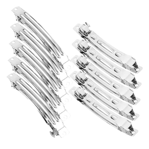 STOBOK 50 Stück Haarnadel Haarspangenbündel Styling-tools Lieferungen Bündeln Vorräte Machen Zubehör Zur Herstellung Von Haarspangen Haarklammer Federklemmen Aus Metall Federclips Eisen von STOBOK