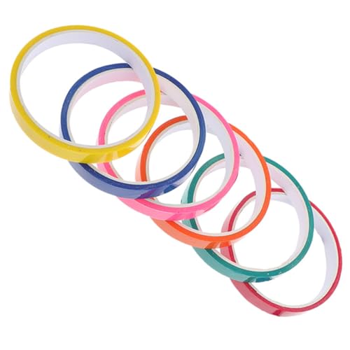 STOBOK 6 Rollen Klebriges Ballband Blasenspielzeug Klebrige Bälle Machen Klebeband Farbiges Klebeband Klebrige Kugelbänder Bälle Klebeband Dekompression Farbige Bänder Masse Plastik von STOBOK