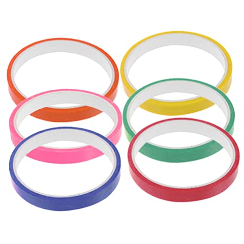 STOBOK 6 Rollen klebriges Ballband dekompressionsspielzeug dekompressions spielzeug tapes Ballklebebänder für Erwachsene unsichtbares Klebeband lustige Bänder klebrige Kugelbänder Plastik von STOBOK