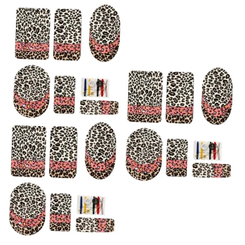 STOBOK 60 Stk Stoffflicken Aufbügeln Reparaturflicken Für Jacke Kleidung Klebt Nähflicken Aufbügeln Leopard Bügelbild Knieflicken Bügeln Ellbogen-knie-patch Drucken Stelle Knieschützer von STOBOK