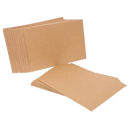 STOBOK Bedruckbare Hochzeitseinladungsumschläge Aus Kraftpapier Selbstklebend Normalpapier für Grußkarten 60 Stück Pro Packung von STOBOK