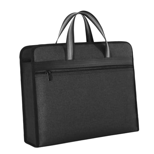 STOBOK Dokumententasche Handtasche Reisedokumentenhalter Aktenordner Umschlagordner Aktenaufbewahrungstasche wasserdichte Dokumententasche Business Ordner Dokumenten Organizer von STOBOK