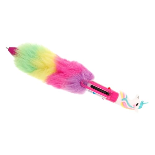 STOBOK Einhorn-stift Flauschiger Kugelschreiber Schulbedarf Flauschige Stifte Farbstifte Flauschiger Stift Bunte Stifte Flauschiger Süßer Stift Gelstifte Zum Ausmalen Kawaii-stift Plüsch von STOBOK