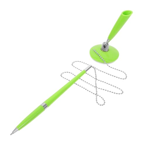 STOBOK Gegenstift Kugelschreiber Büro Business Stift Dekorative Stifte Desktop-stift Unterschriftenstift Des Hotels Gästebuch Stift Büro Stift Drehstift Business-accessoire Plastik Green von STOBOK