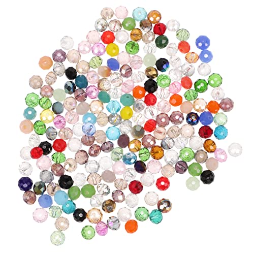 STOBOK Glasperlen Set Bunte DIY Perlen Für Armbänder Und Halsketten 4mm Ca 6mm Ca Und 8mm Ca Perfekt Für Schmuckherstellung Und von STOBOK