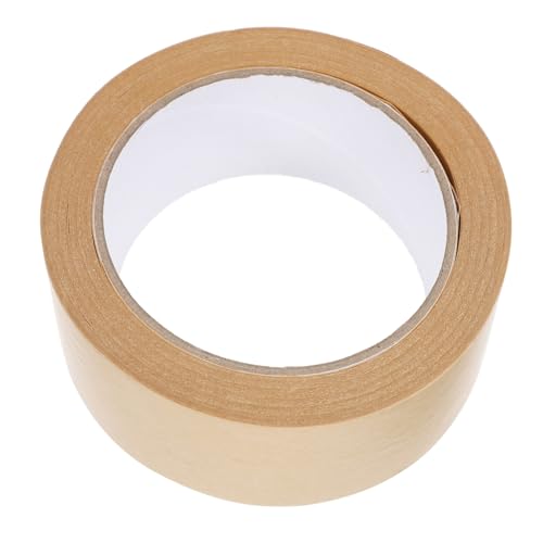 STOBOK Hochviskoses Kraft Dichtungsband 45 Mm x Wasserfreies Verpackungsband Für Sicheres Verkleben Von Kartons Ideal Für Umzüge Und Polstermaterialien Transparentes Klebeband von STOBOK