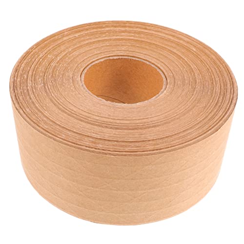 STOBOK Umzug Verpackungsmaterial Hochwertiges Kraftpapier Klebeband 100m x 7cm Beschreibbar Stark Haftend Ideal Für Verpackungen Bastelprojekte Und Umzüge Paket Klebeband von STOBOK