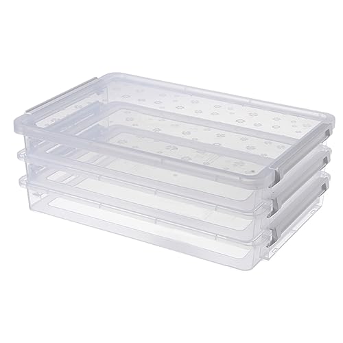 STOBOK Kasten Dateiorganisator zusammenklappbar Würfel favorisieren Kiste Pole Korb storage boxes aufbwahrungs-box Organisator für die Aufbewahrung von Papierakten Aktenordner Transparent von STOBOK