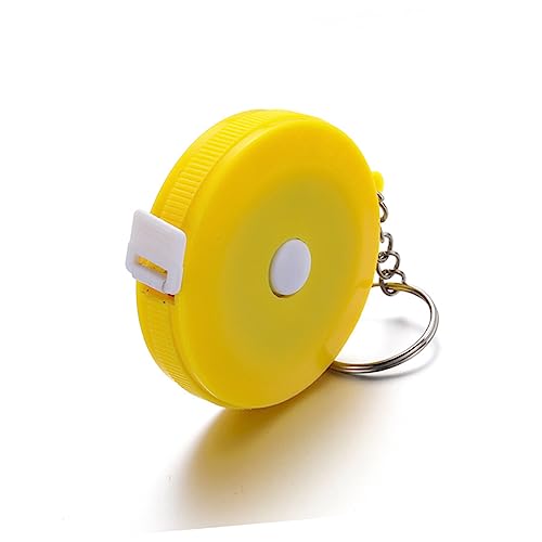 STOBOK Maßband Mini Maßband Hohe Präzision Katzenglocken Für Halsband Klein Mini-maßband Maßband Messen Yellow von STOBOK