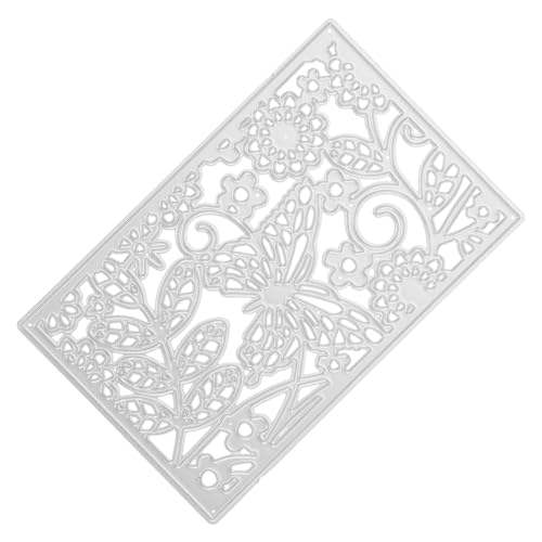 STOBOK Messerform selber Machen Stanzformen Stempel und Matrizen für die Kartenherstellung craftcuttermesser Schneidemesser für Basteln Prägefolder für die Kartenherstellung Silver von STOBOK