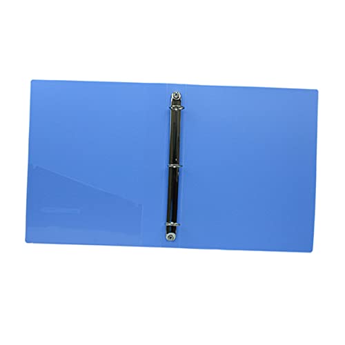 STOBOK Office-Dateiordner office organizer büro organizer Dokumenten-Ablage bürogadges metallklemme metallschelle cartape Metall-Clip büroartikel Ablage-Ordner Dokumentenorganisator Blue von STOBOK